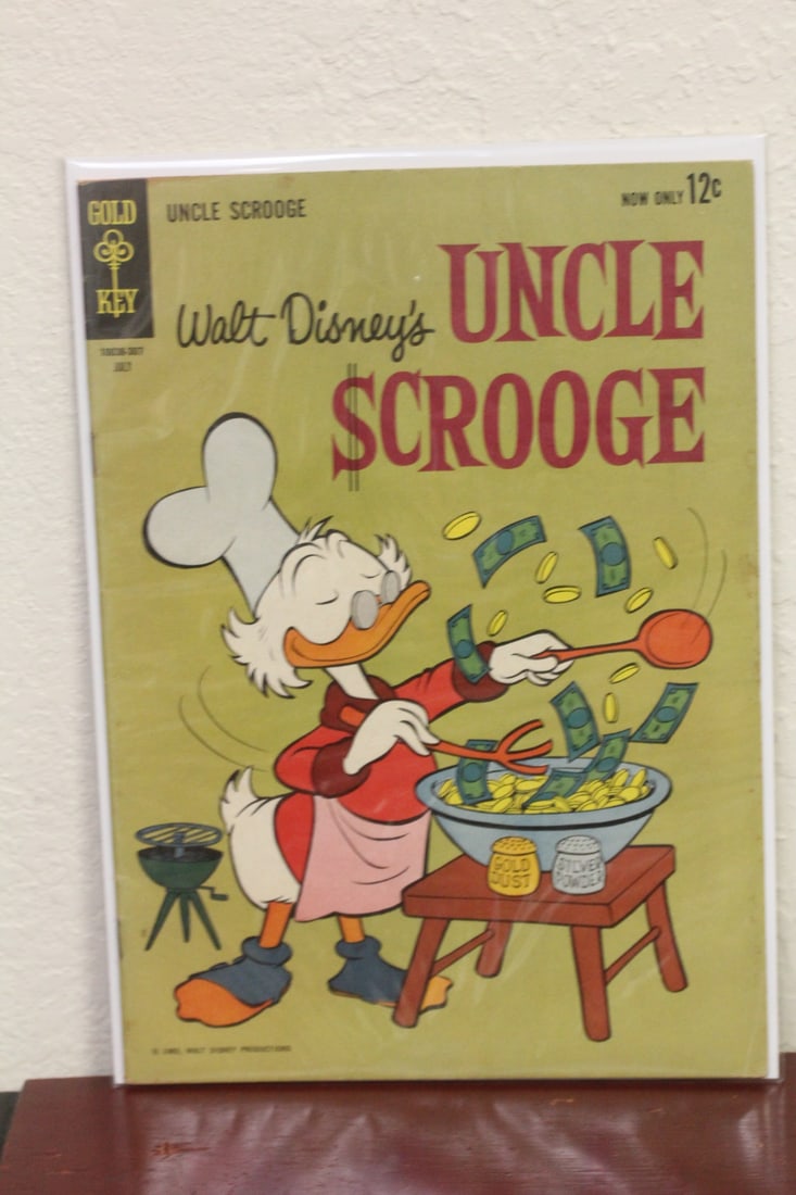 1963 Uncle Scrooge Comic: silver age comic
