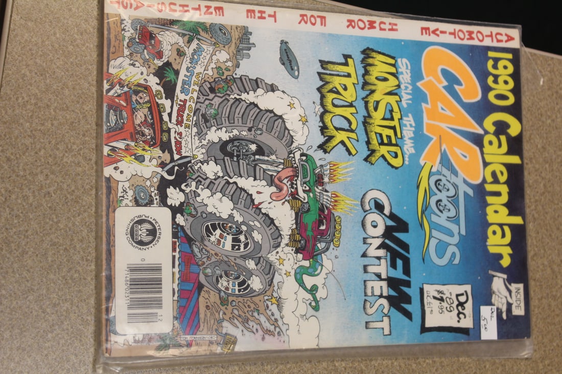 1990 Calendar Cartoons Magazine: or comic