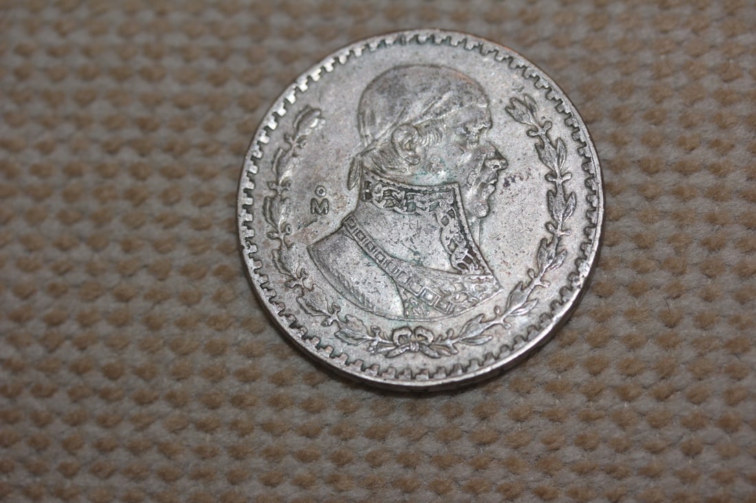 Mexico Silver Coin 1 Peso: 10% silver