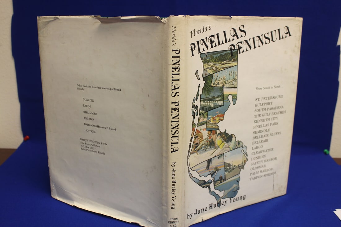 Hardcover Book: Florida's Pinellas Peninsula: with dust jacket