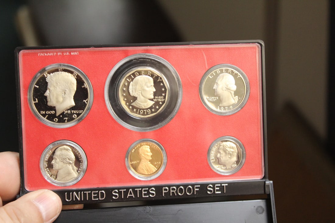 1979 US Proof Coin Set: as shown