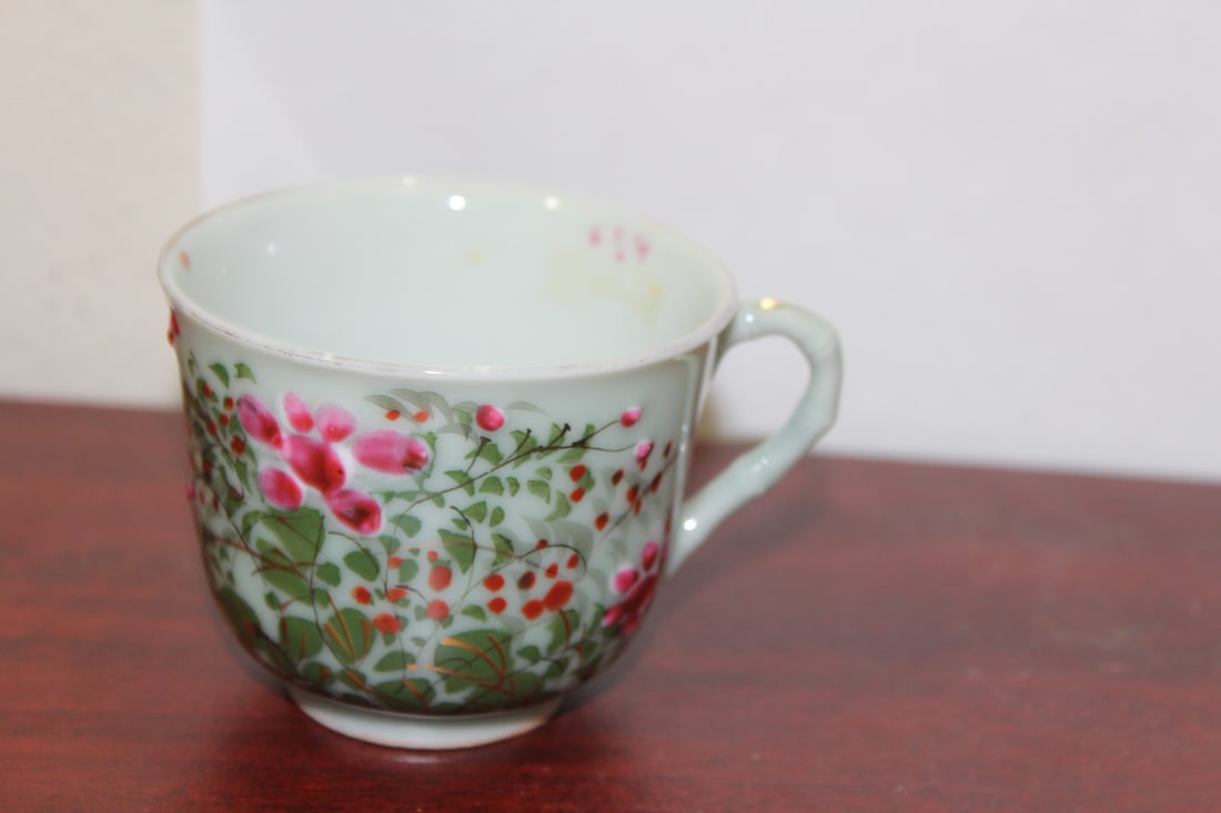 A Chinese or Asian Celadon Cup: 3" in diameter