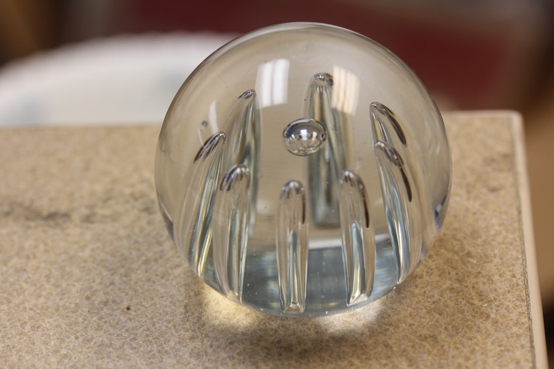 Control Bubble Paperweight: 3" tall