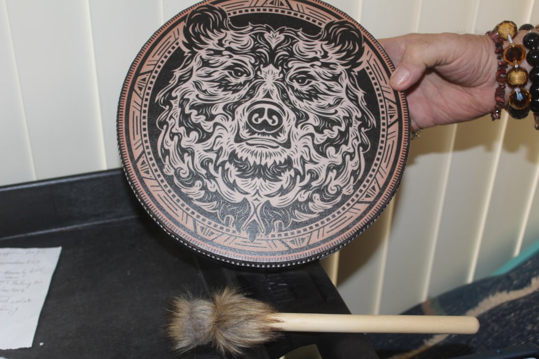 Tree of Life Tom Tom: 10 " in diameter