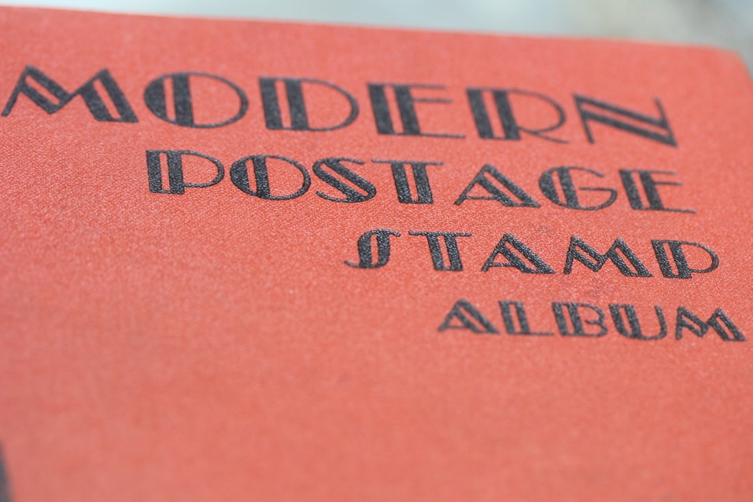 Modern Postage Stamp Album: as shown