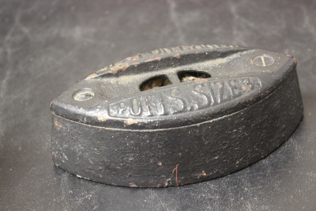 A Cast Iron: 6" long