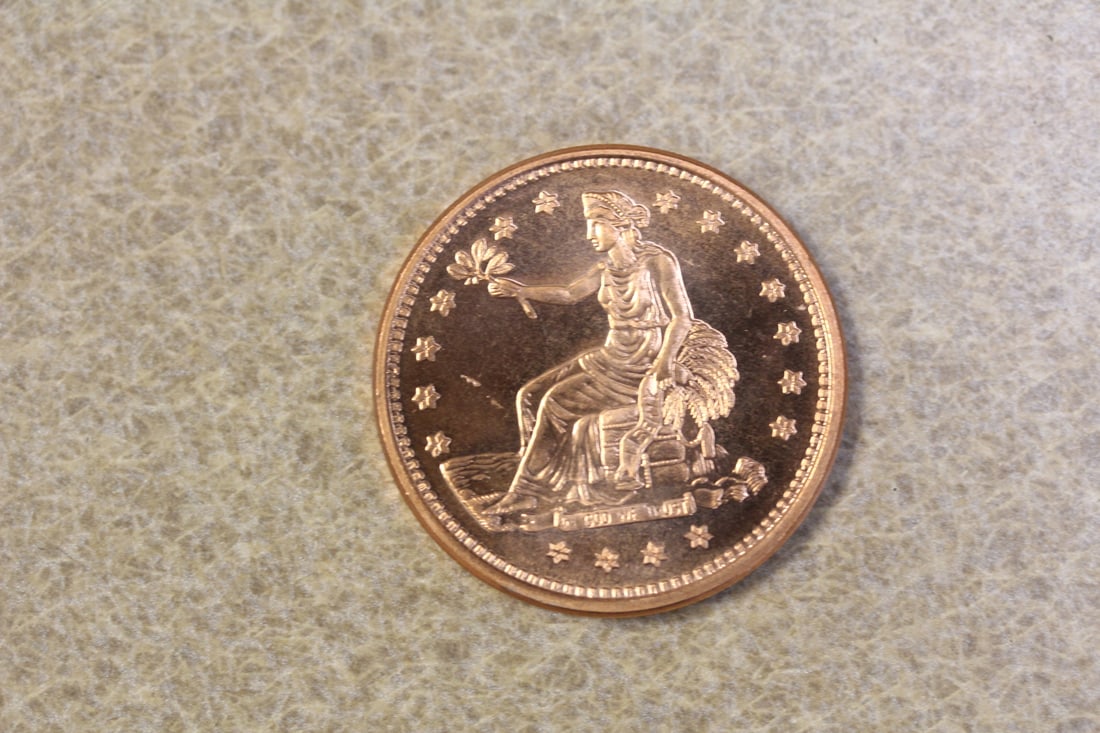 A Copper Round: as shown