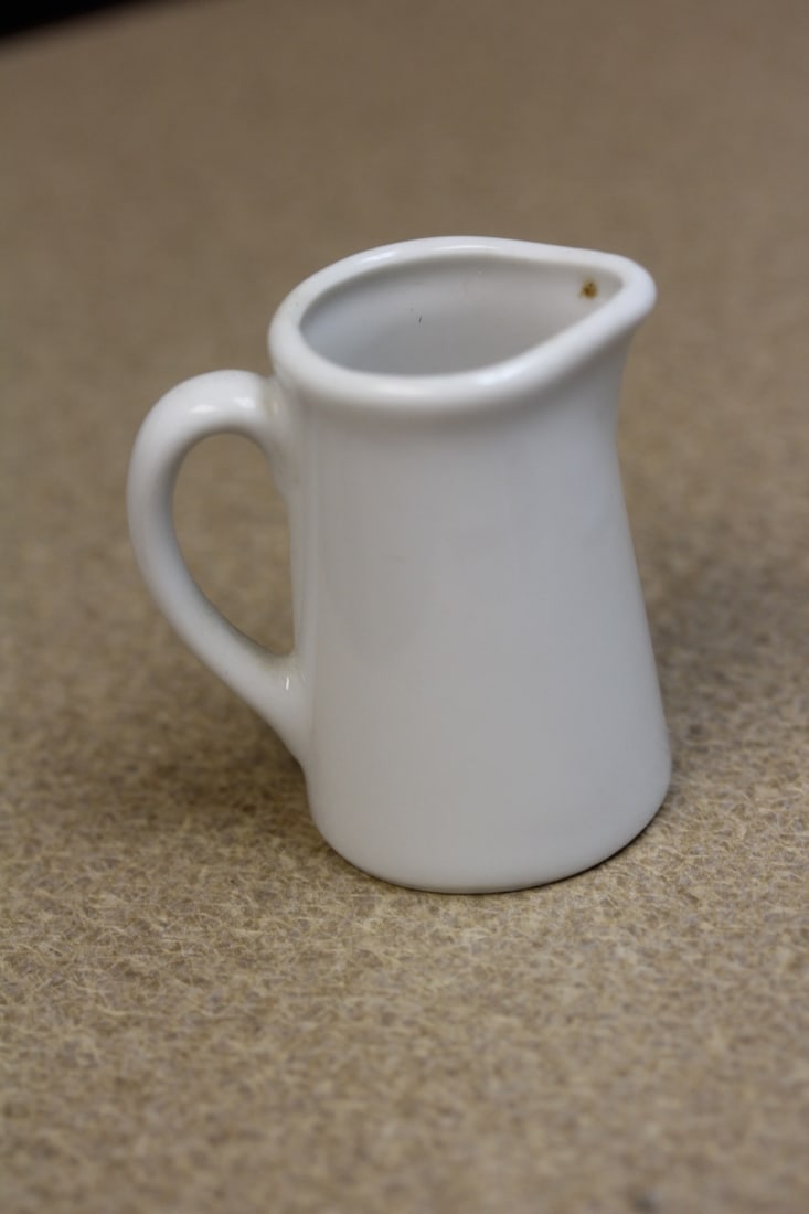 Small Ceramic Pitcher: 2 1/2" tall