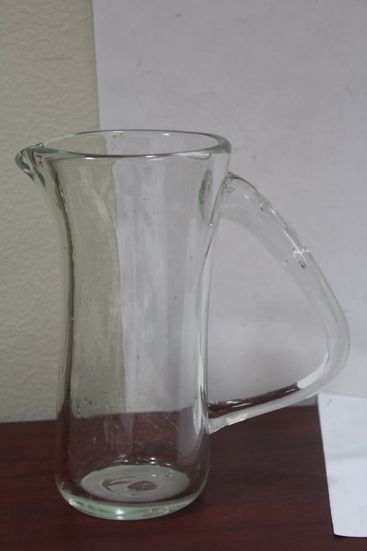A Clear Glass Pitcher (1 of 4)