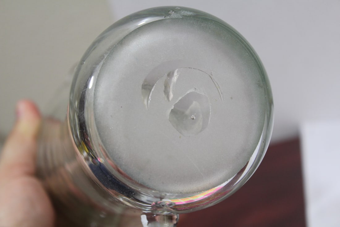 A Clear Glass Pitcher - 4