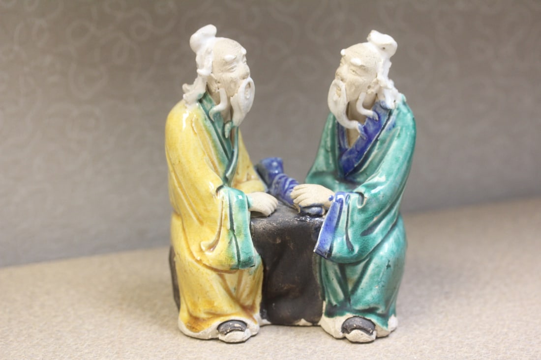 Vintage Chinese Mudman: 5 1/4" tall