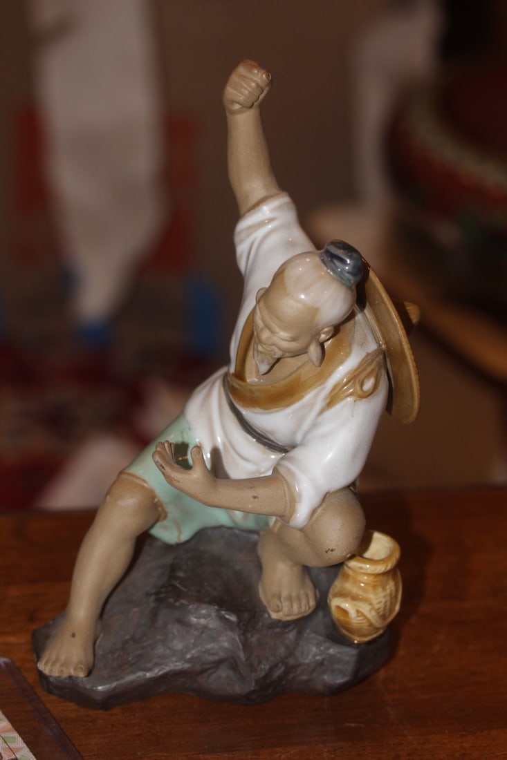 Chinese Mud Man: 8 inches tall