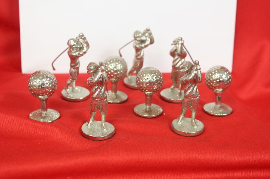 Lot of Heavy Metal Ball and Golfer (1 of 4)
