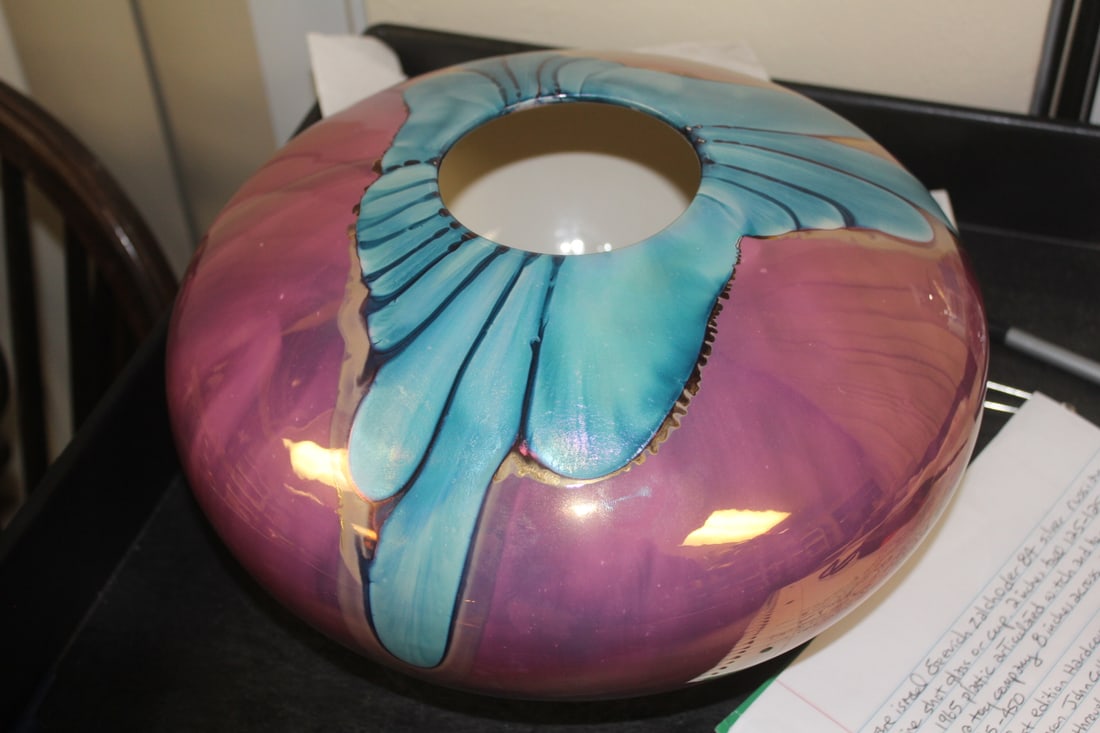 Signed Nielsen 96 Art Pottery Bowl (1 of 6)