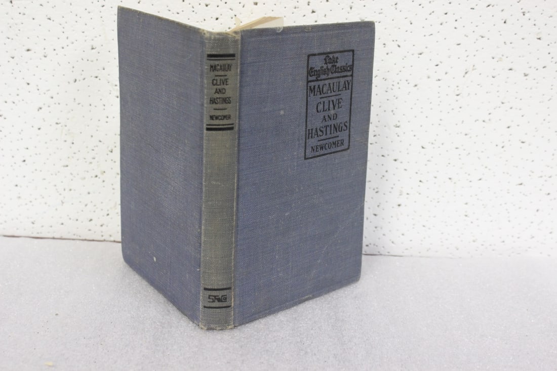 Macaulay Clive and Hastings: Hardcover book