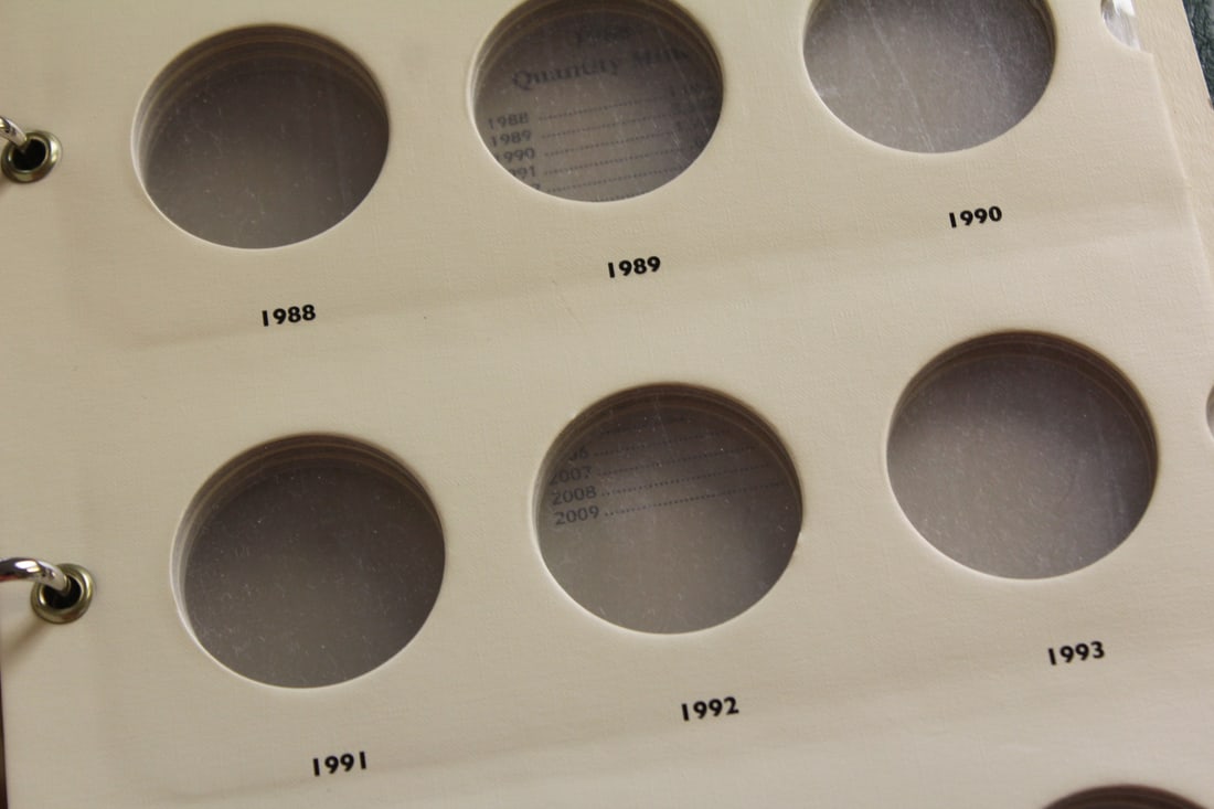 Empty Coin Binder - 2