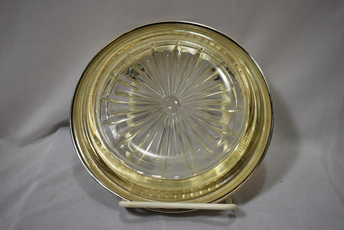 A Wallace Sterling Rim Coaster - 2