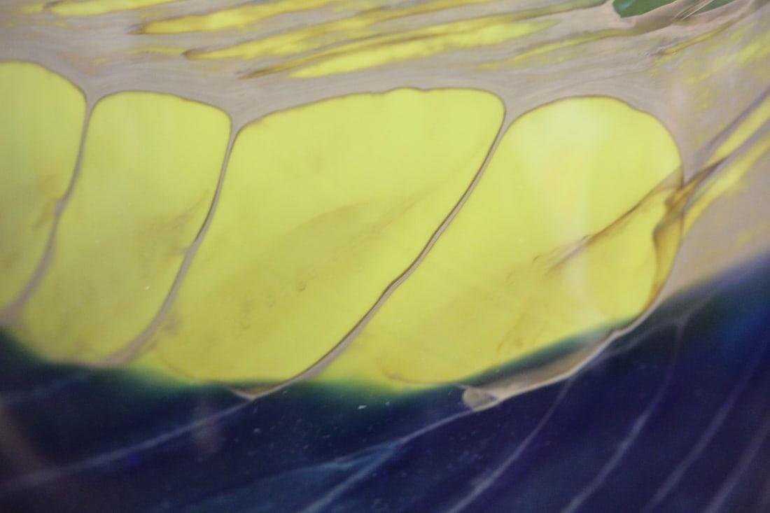 A Signed Artglass Vase - 6