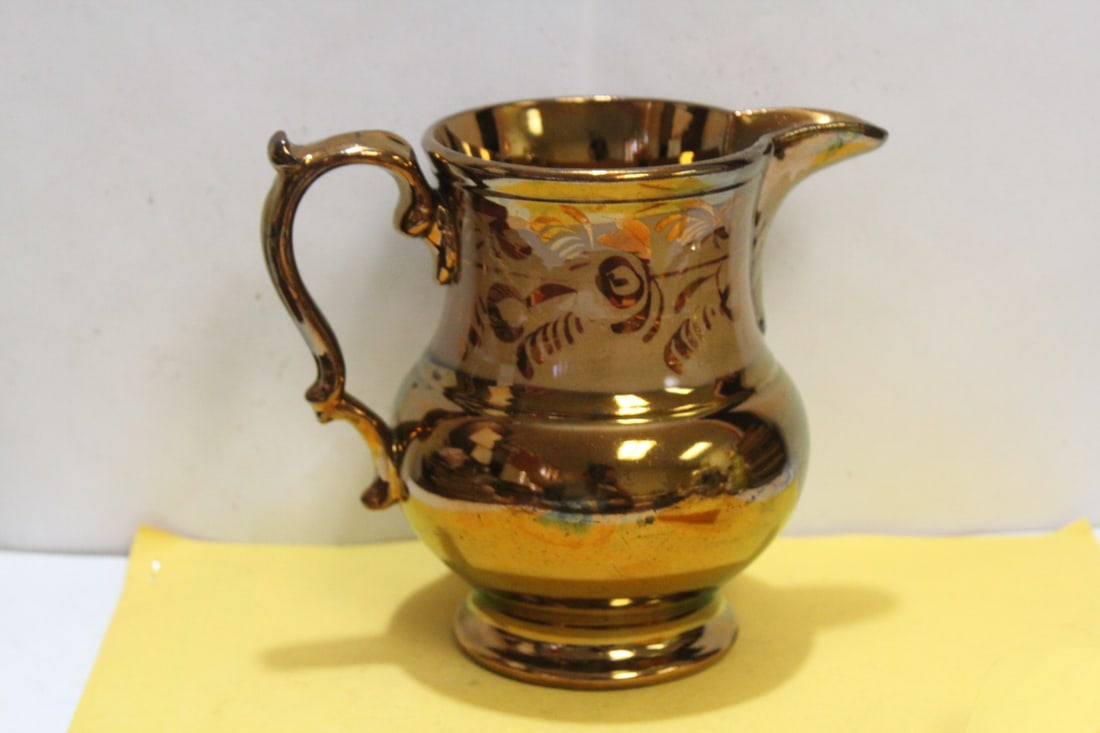 A Ceramic Lusterware Pitcher - 3