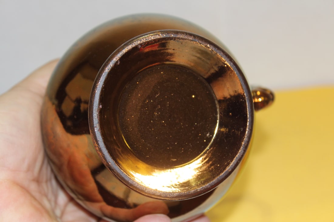 A Ceramic Lusterware Pitcher - 6