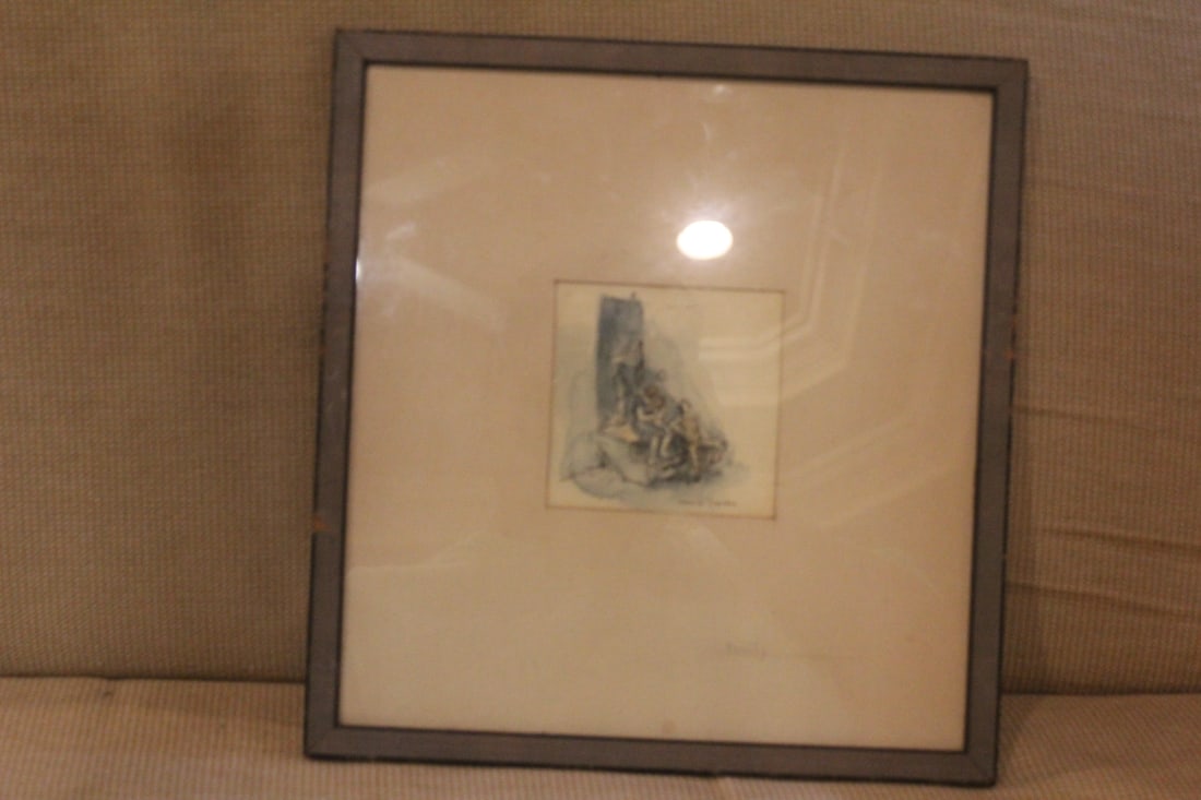 Aaron Sopher Watercolour - 2