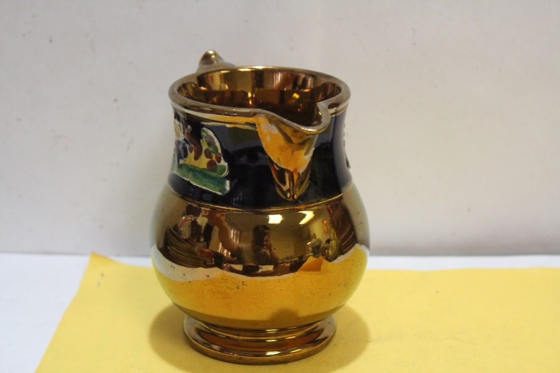 A Ceramic Lusterware Pitcher - 2