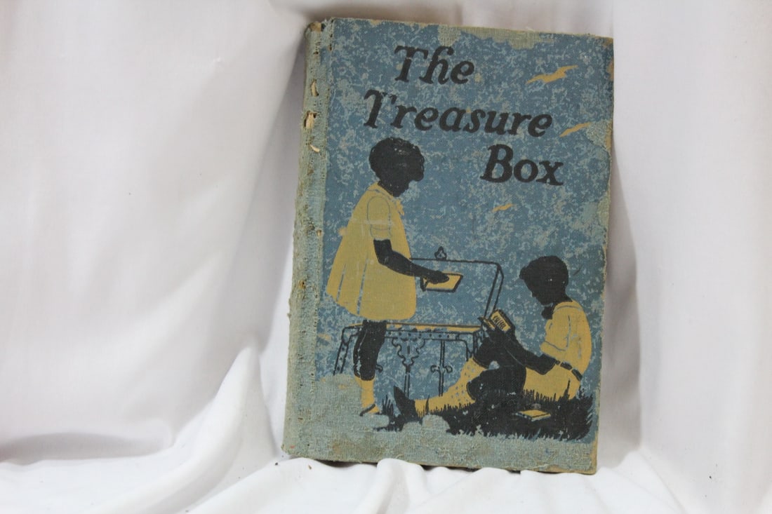 Hardcover Book: The Treasure Box: as shown