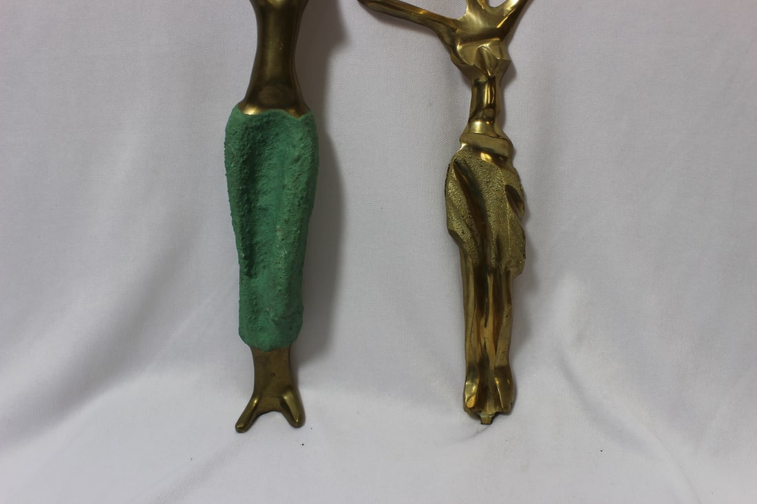 Two Brass Figures - 3