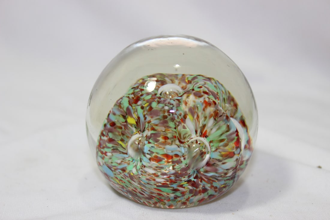 An Artglass Paperweight - 2