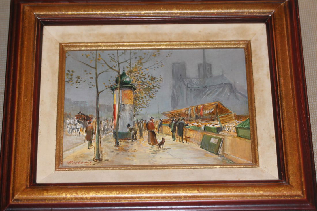 Signed Henri Eisenberg Oil on Canvas (1 of 4)