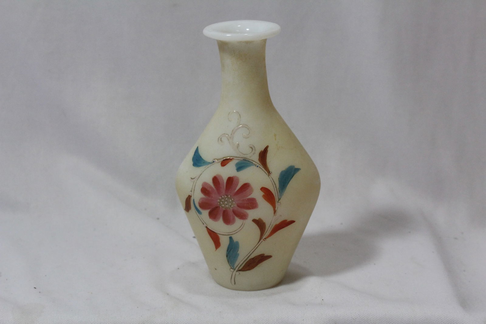 A Bristol Glass Vase: 5 1/8" tall