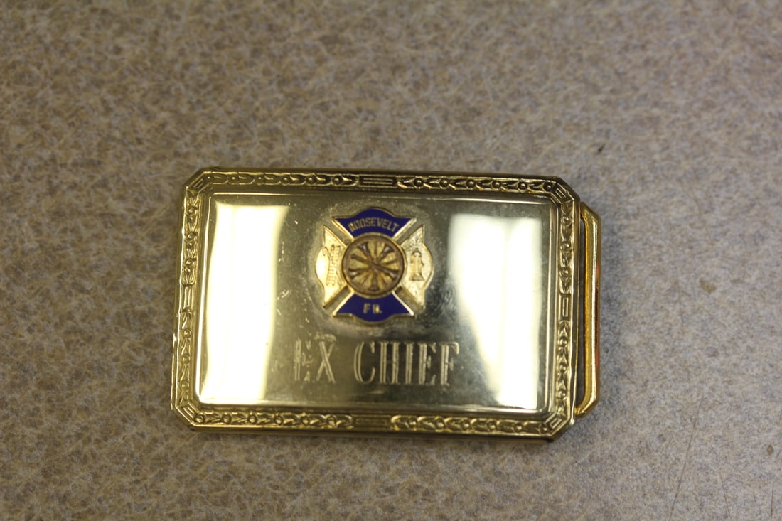 Ex Chief Belt Buckle (1 of 4)
