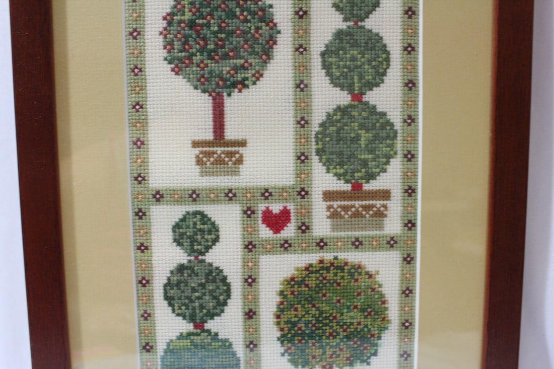 A Framed Needlepoint - 3