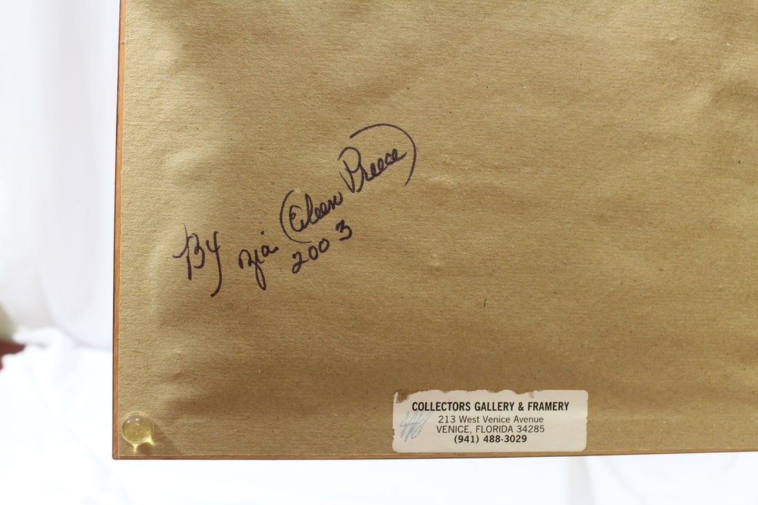 A Framed Needlepoint - 5