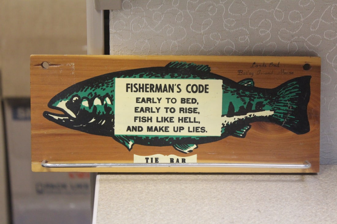 Tie Bar Fisherman's Code: 10 1/8" across