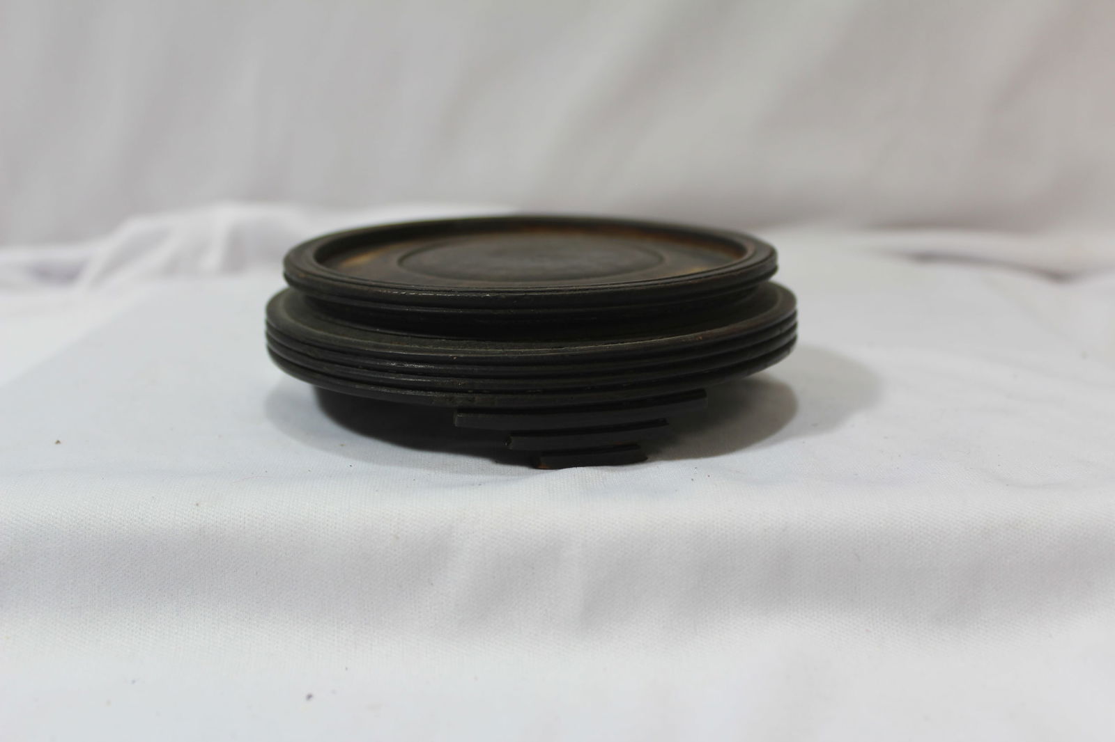 A Chinese Wooden Stand: 3 1/4" inside diameter