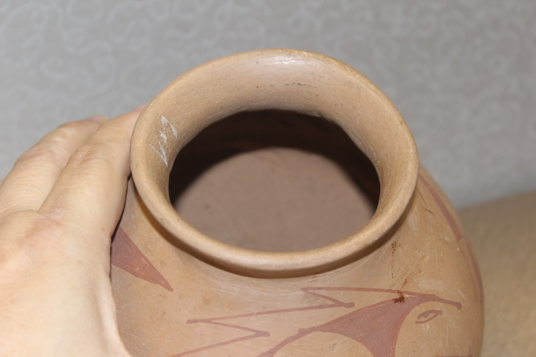 Antique Native American Pot - 3