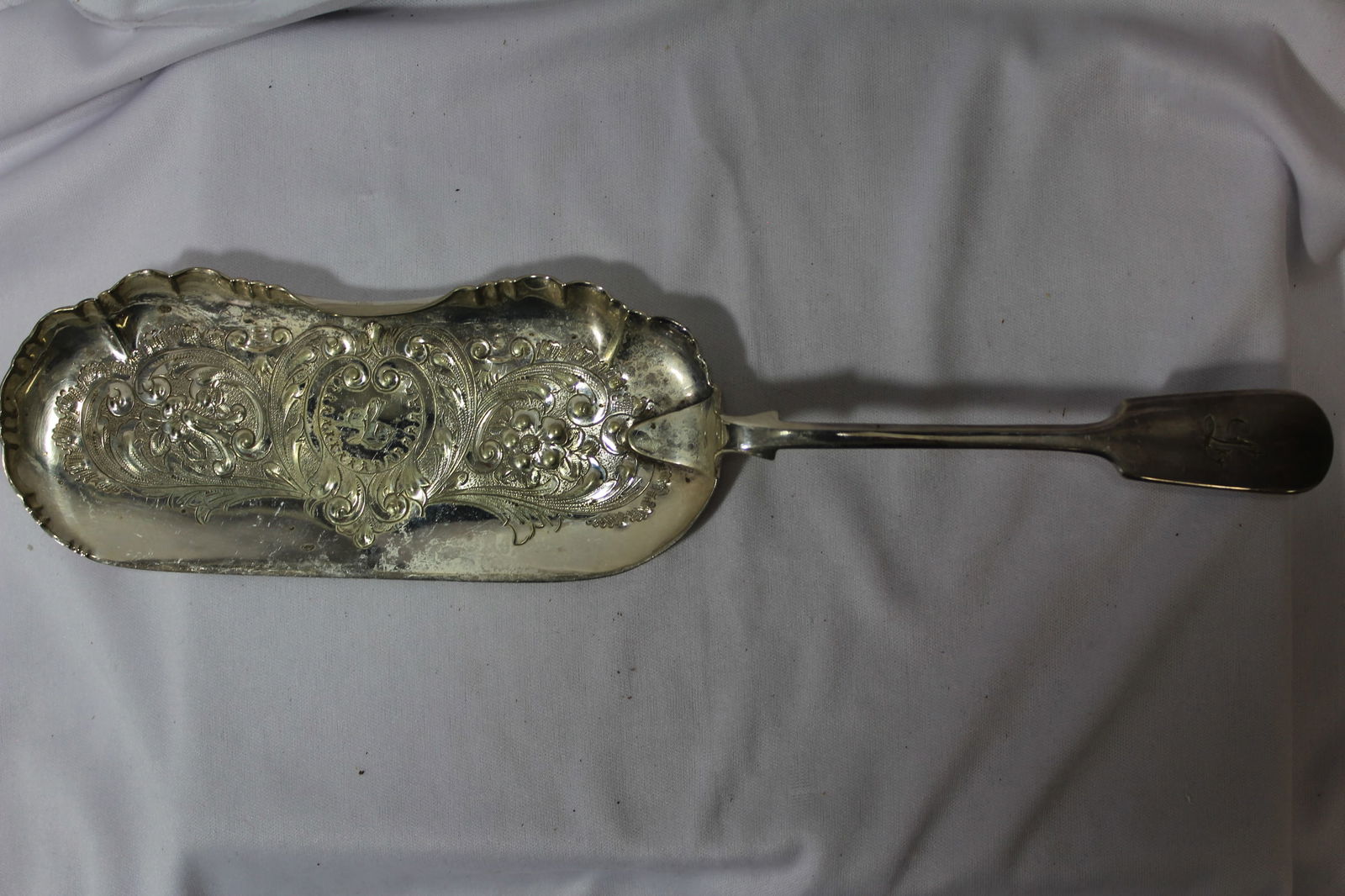 A Silverplated Server - 2