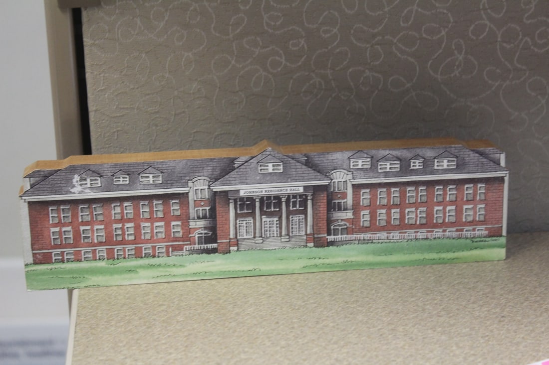 Just Around the Block Woodcut (1 of 4)