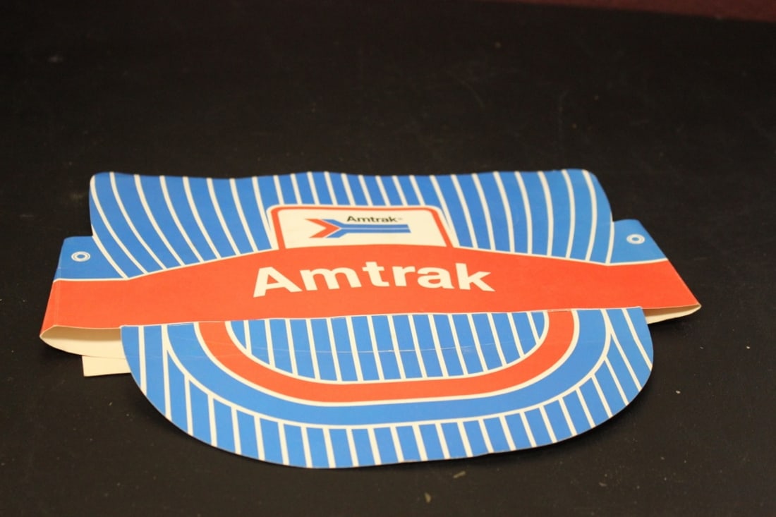 An Amtrak Paper Hat: AS found