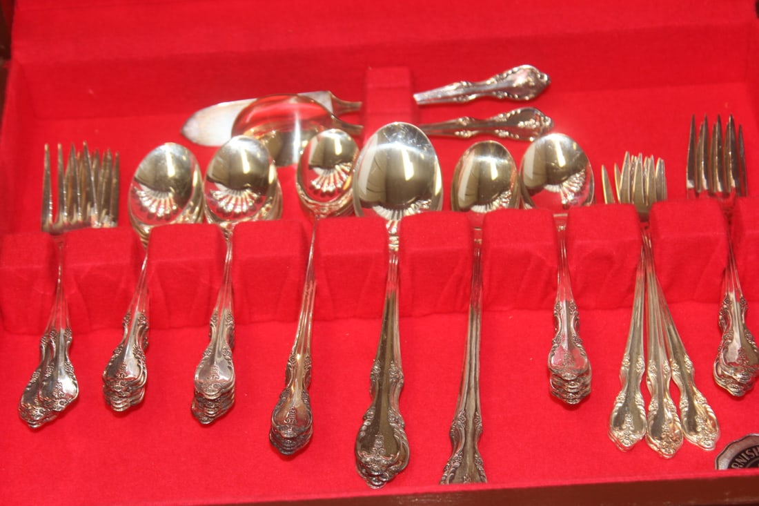 Partial Silverplate Set - 3