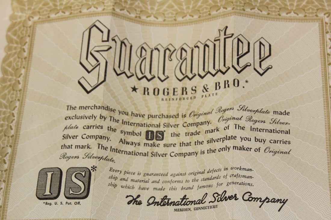 Partial Silverplate Set - 5