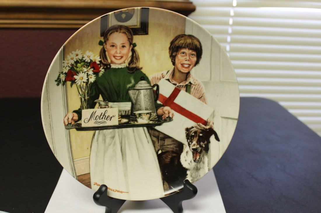 Collector's Plate by Don Spalding: 8 1/2" in diameter