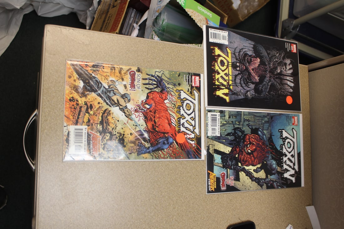 Lot of 3 Toxin Comics: as shown