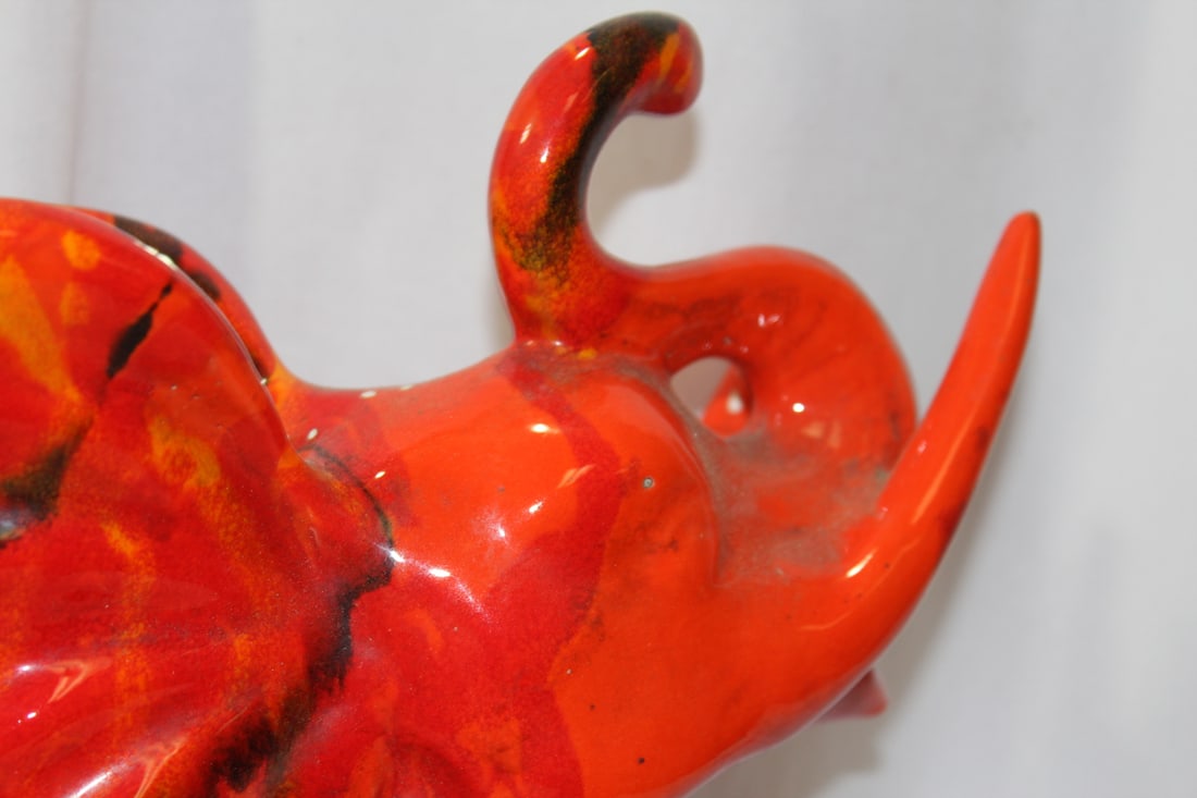 A Large Ceramic Elephant - 3