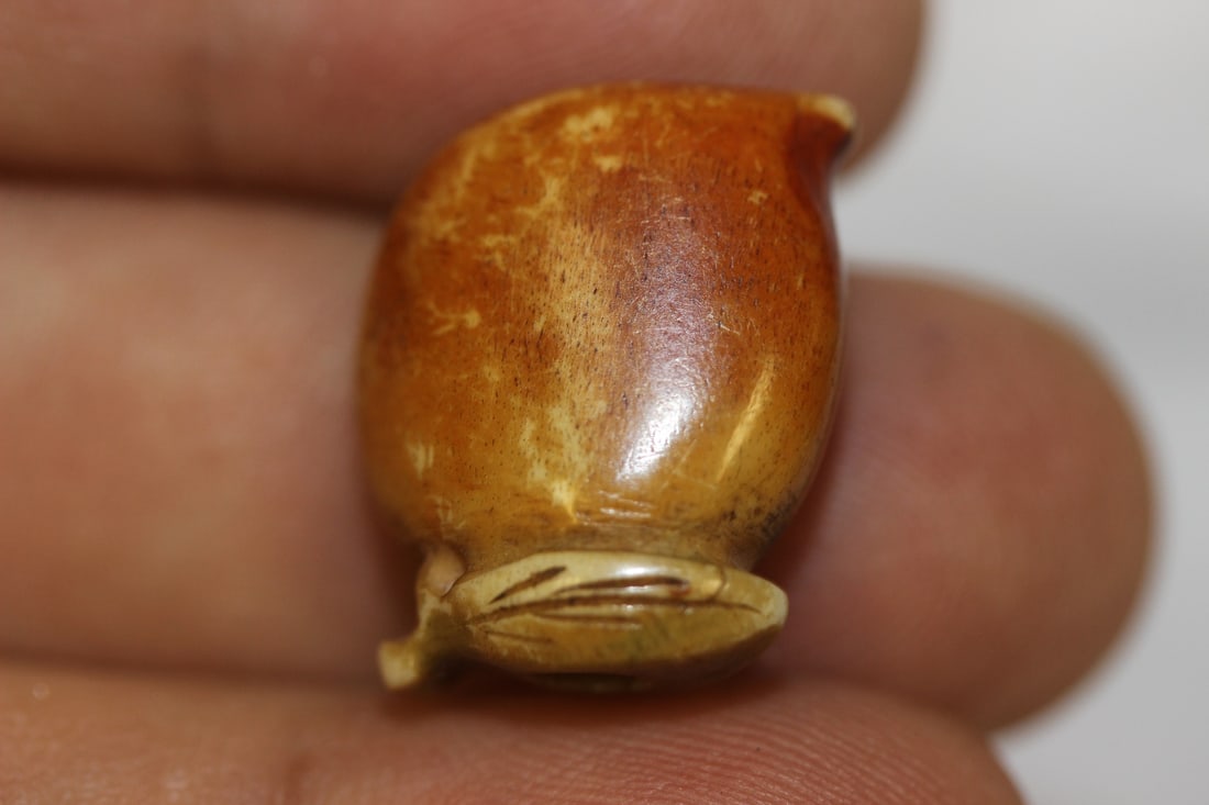 A Small Bone Bead - 2