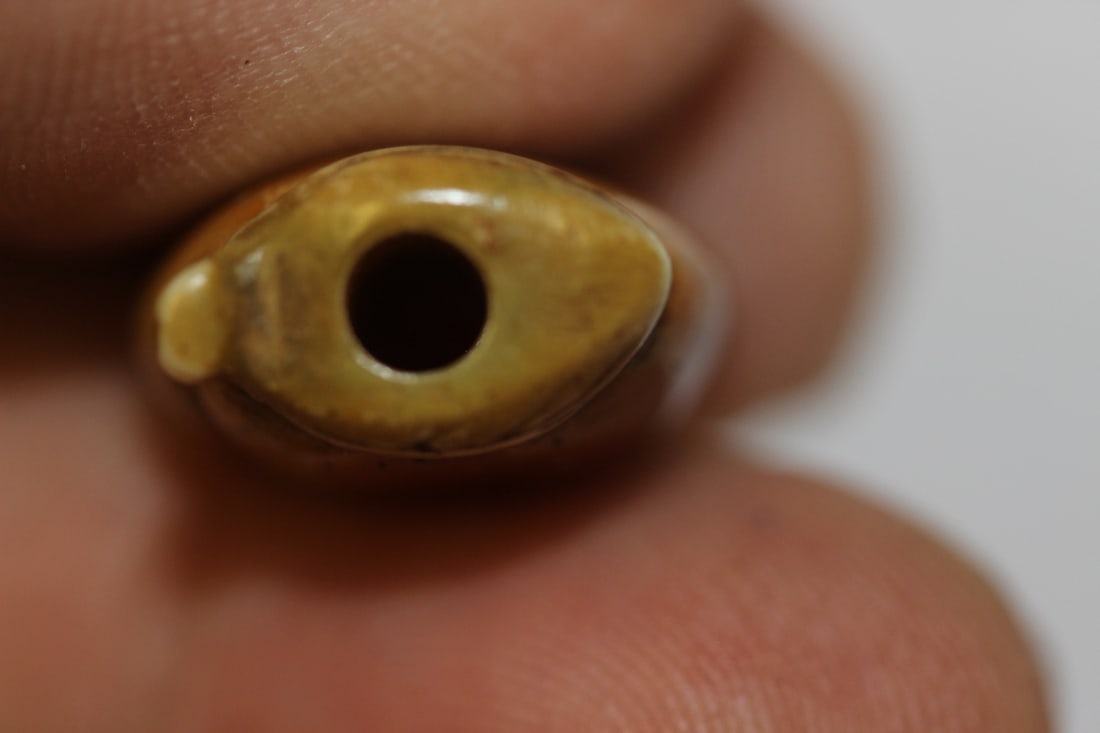 A Small Bone Bead - 3