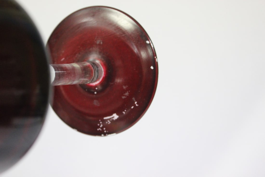 Two Ruby Red Glass Articles - 4