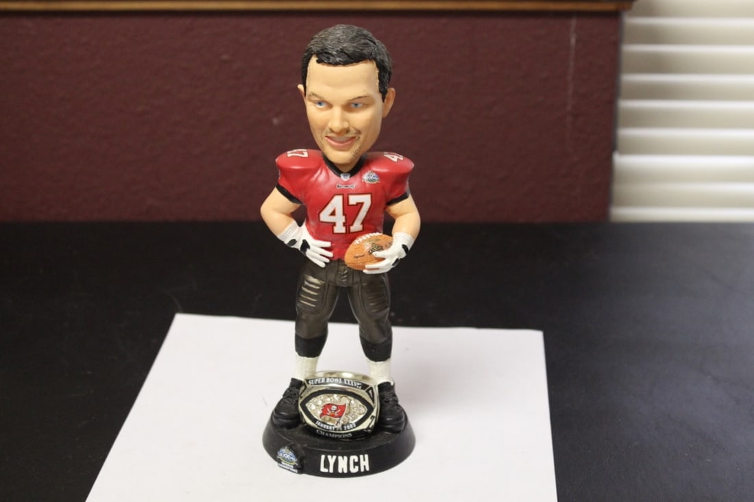 Buccaneers Bobble Head Figurine: Superbowl - Limited Edition - 8 1/2" tall