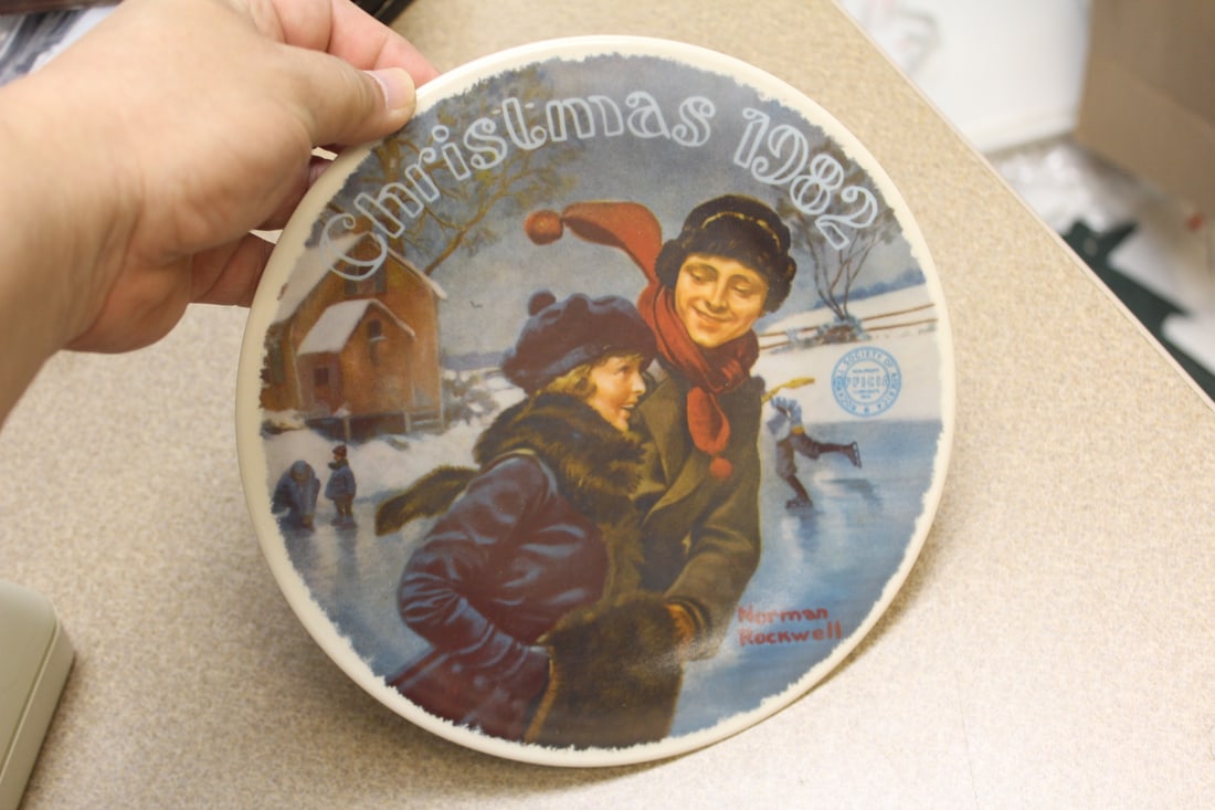 Norman Rockwell Collector's Plate: boxed and COA - 8 1/4" in diameter